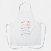 Tablier All-Over Print Apron, Medium fich  (Recto)