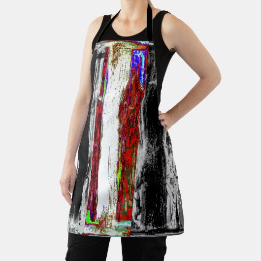 Tablier All-Over Print Apron – Reflection Layers (Insitu)