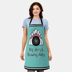 Tablier Allée de bowling sur mesure