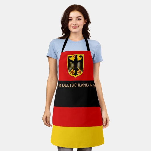 Tablier Allemagne Cuisine, Allemagne Drapeau cuisine Chefs (Porté)