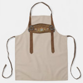 Tablier Allemand et Oktoberfest Lederhosen Apron (Recto)