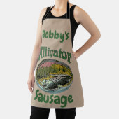 Tablier Alligator Design modifier et ajouter du texte, tab (Insitu)