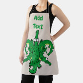 Tablier Alligator Design modifier et ajouter du texte, tab (Insitu)