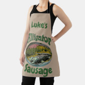 Tablier Alligator Design modifier et ajouter du texte, tab (Insitu)