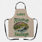 Tablier Alligator Design modifier et ajouter du texte, tab (Recto)