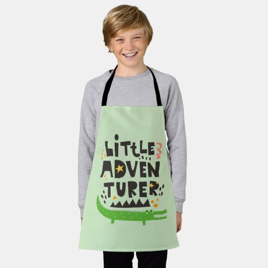 Tablier Alligator petit aventurier (Porté)