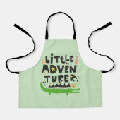 Tablier Alligator petit aventurier (Recto)