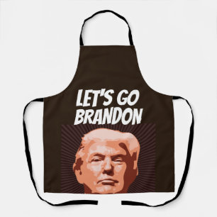 TABLIER ALLONS BRANDON TRUMP KITCHEN APRON POUR PAPA