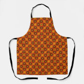 Tablier Allover Print Apron Gazania (Recto)