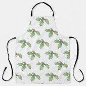 Tablier Allover Print Apron Holly Jolly (Recto)