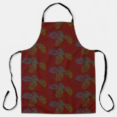 Tablier Allover Print Apron Holly Sketch (Recto)