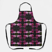Tablier Allover Print Apron Purple Orchid Trio (Recto)