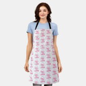 Tablier Allover Print Apron Sugar aide tout (Porté)