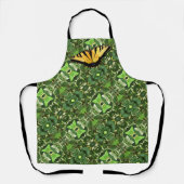 Tablier Allover Print Apron Tiger Swallowtail / Green Leav (Recto)