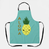Tablier Aloha Cute Kawaii Ananas (Recto)