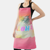 Tablier Aloha Hawaiian Floral Aquarelle (Insitu)