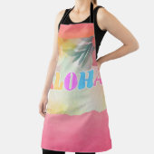 Tablier Aloha Hawaiian Floral Aquarelle (Insitu)