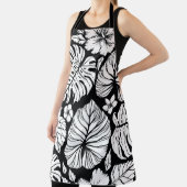 Tablier Aloha Hawaiian Shirt Arrière - plan Motif sans cou (Insitu)