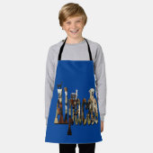 Tablier Alpaca Est Le Mot, Enfants Plein Impression Apron (Porté)