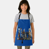 Tablier Alpaca Est Le Mot, Enfants Plein Impression Apron (Insitu)