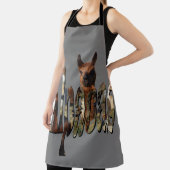 Tablier Alpaca Les Photos De Nom, Pleine Impression Apron (Insitu)