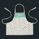 Tablier Alphabet personnalisé Nom ABC<br><div class="desc">Un tablier d’enfant à motif Alphabet coloré qui peut être personnalisé avec le nom, le monogramme ou les initiales de votre enfant. Inspiré par les polices de caractères rétro et le design boho, ce tablier peut être personnalisé avec un nom, un monogramme ou un autre texte. Idéal comme tablier ou...</div>