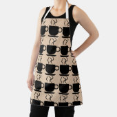 Tablier AMATEUR DE CAFÉ mocha KITCHEN APRON (Insitu)