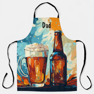 Tablier Amateurs de bière Cuisine personnalisée pour barbe