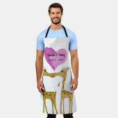 Tablier Amateurs de girafe adorables (Porté)