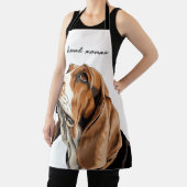 Tablier Amateurs de Hound Tan Black et White Basset (Insitu)