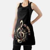 Tablier Amateurs de musique aux instruments de musique Cla (Insitu)