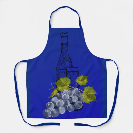 Tablier Amateurs de vin (Recto)