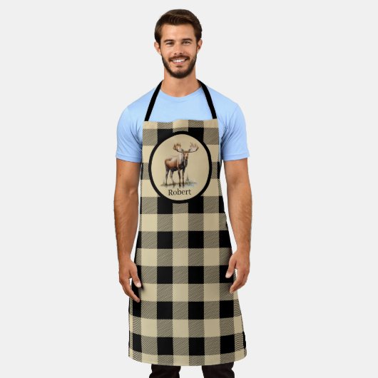 Tablier Amateurs d'orignaux du Pays mignon (Porté)