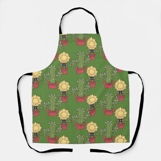 Tablier Amateurs plantes (Recto)