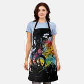 Tablier Ambiance musicale scintillante (Porté)