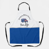 Tablier Ambulance EMS pour la vie  (Recto)