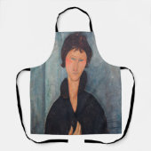 Tablier Amedeo Modigliani - Femme aux yeux bleus (Recto)