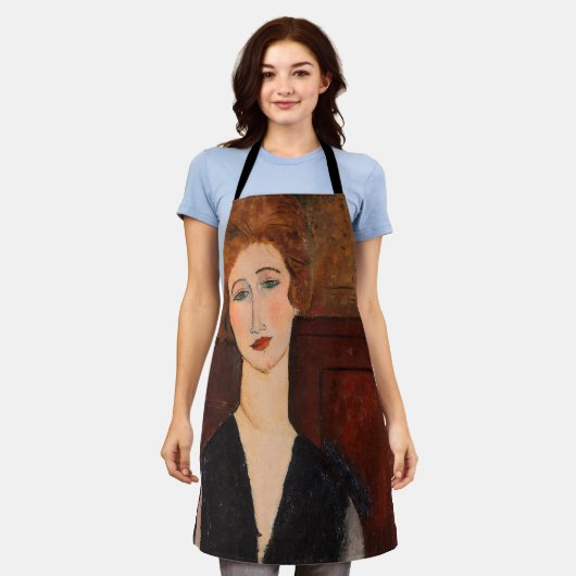 Tablier Amedeo Modigliani - Portrait d'une femme (Porté)