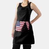 Tablier american flag (Insitu)