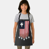 Tablier American Flag 4th of July-65079 (Insitu)