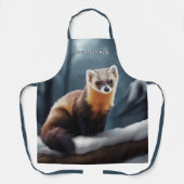 Tablier American Pine Marten (Recto)