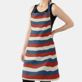Tablier Americana Stripes - Patriotic Chef’s Apron (Insitu)