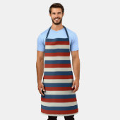 Tablier Americana Stripes - Patriotic Chef’s Apron (Porté)
