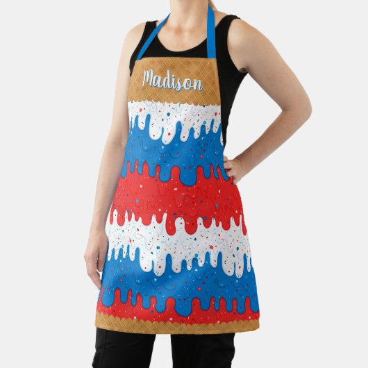 Tablier Amérique Crème glacée (Insitu)