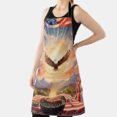 Tablier Amérique USA Patriotique BBQ Apron (Insitu)