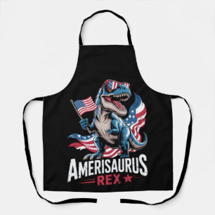 Tablier Amerisaurus T Rex Dinosaure 4 Juillet États-Unis A