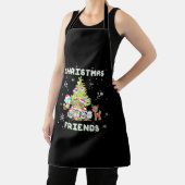 Tablier Amis de Noël mignons (Insitu)