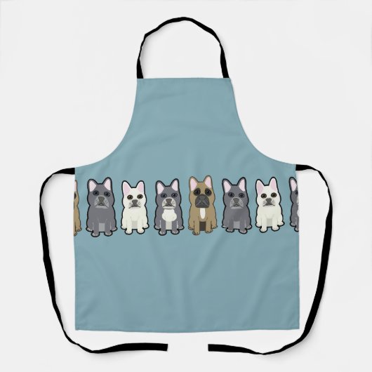 Tablier Amis Frenchie (Recto)