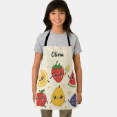 Tablier Amis Fruits Joufflus Adorables (Insitu)