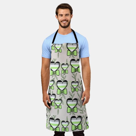 Tablier amour (Porté)